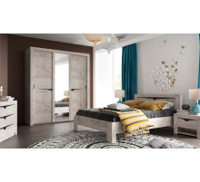 Шкаф для одежды Соренто Дуб стирлинг с раздвижными дверями